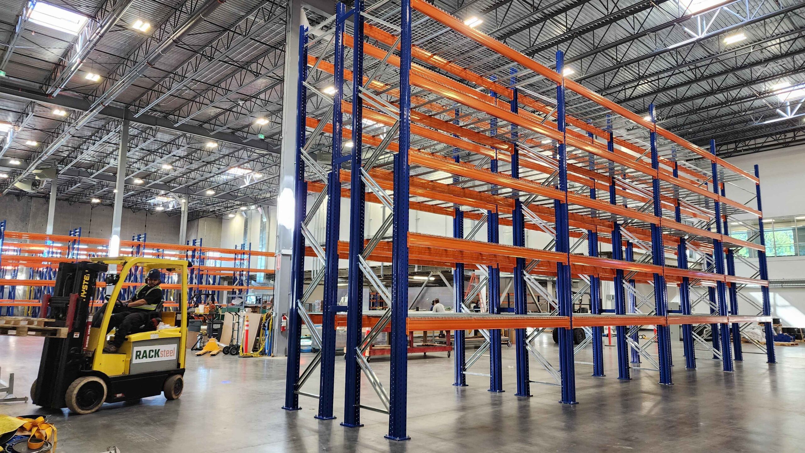 Selective Racking Project with Allright Ladder