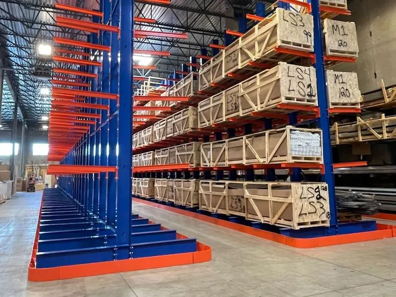 Cantilever Racking Project with Windows and Doors company