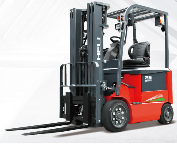 4 Wheels Cushion Electric Forklift