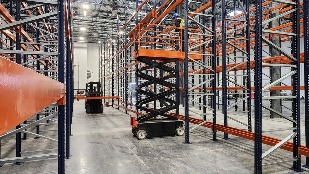 Used Cantilever Racking in Edmonton