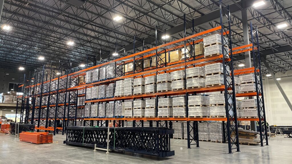 Used Industrial Pallet Racking in Edmonton