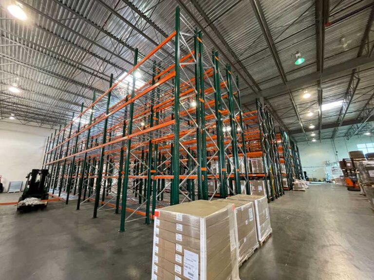 Double Deep Selective Pallet Racking