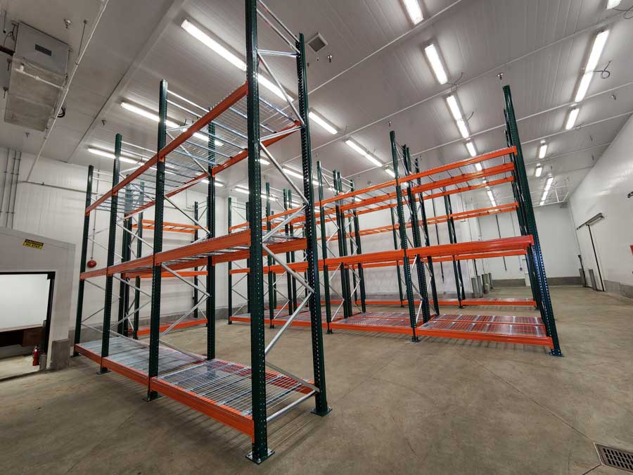 Cresswell Racking Selective Pallet Racking System Installation — RACKsteel Inc