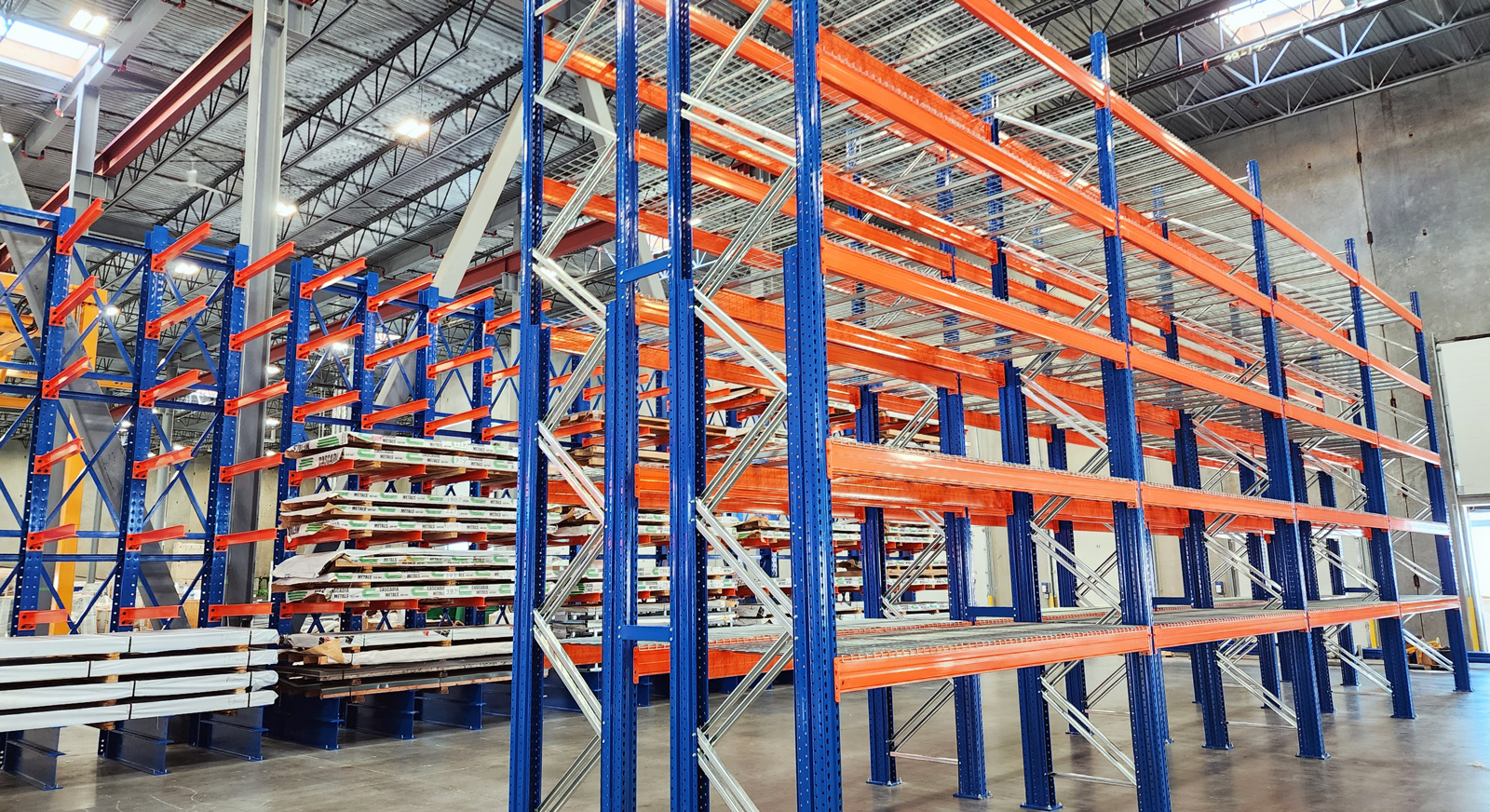 Low Density Racking Warehouse Racking Calgary - Pallet Racks in Calgary — RACKsteel Storage ...