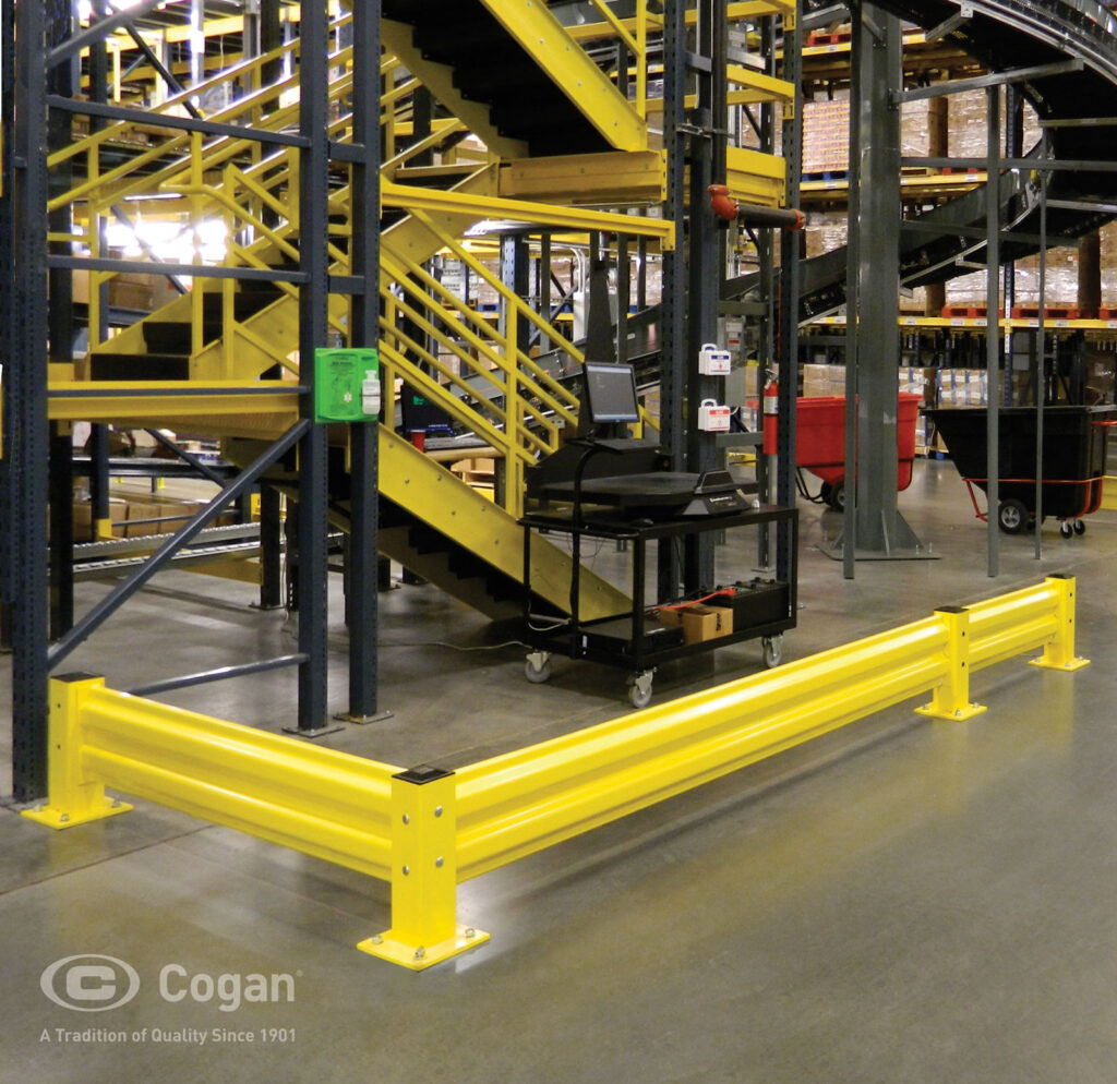 Pedestrian Guardrail - RACKsteel Storage Systems Ltd